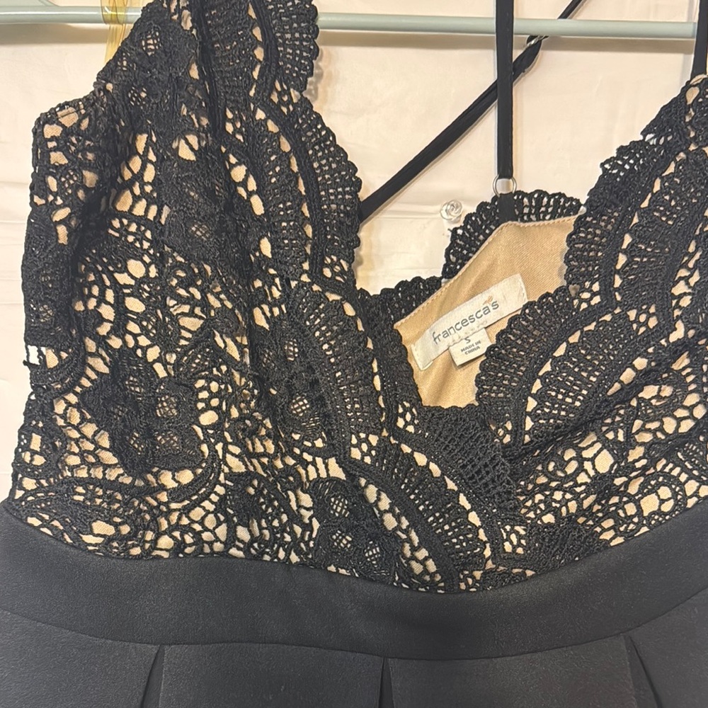Francesca's Collections Black Lace Bralette